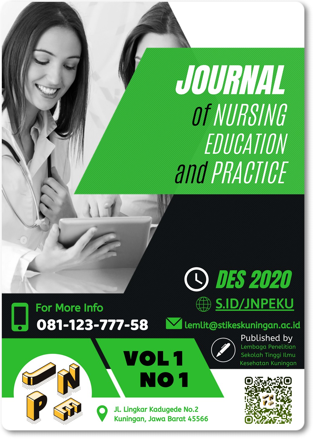 					View Vol. 1 No. 1 (2020): Journal of Nursing Practice and Education
				