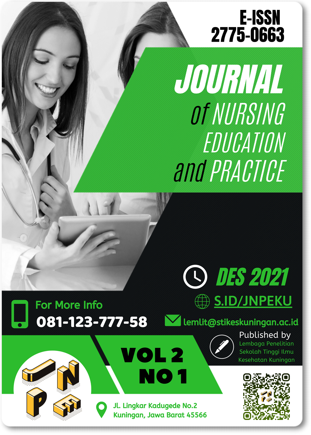 					View Vol. 2 No. 1 (2021): Journal of Nursing Practice and Education
				